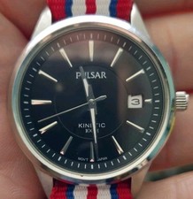 mens Genuine Pulsar By Seiko Kinetic Sports  Watch Working YT57-X042 