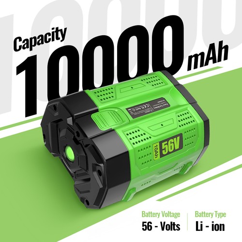 New 56v max 10000mah lithium - new,