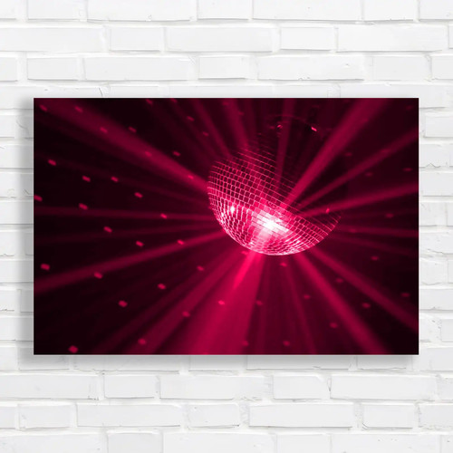 Ballroom disco light pink - ballroom,