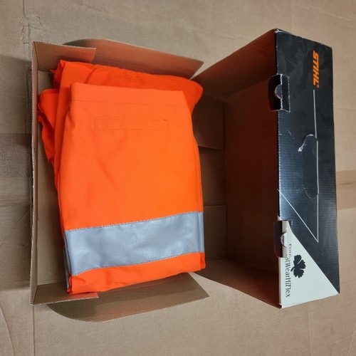 Chainsaw trousers vis class - chainsaw, hi-vis