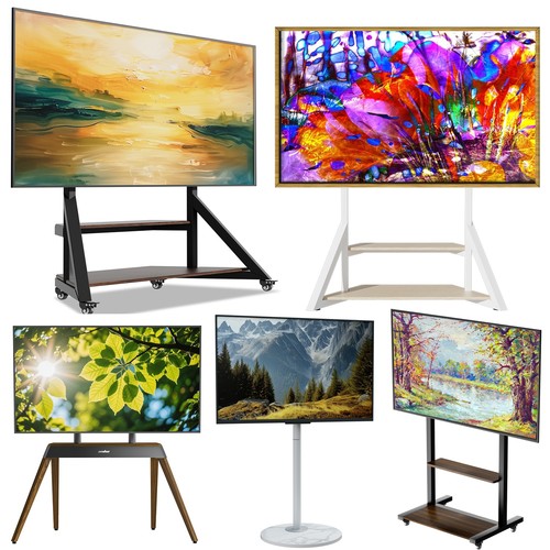 Unho heavy duty floor stand - tv,