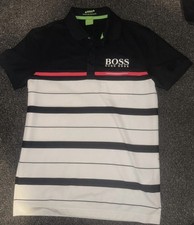 Small Black White and Red Hugo