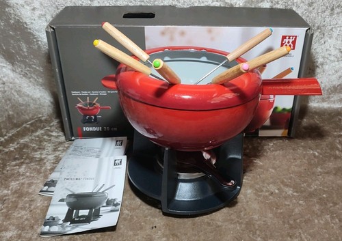 Zwilling cherry fondue set - fondue,