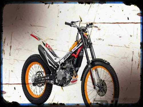 Metal sign motorbike - metal,