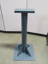 NO NAME BENCH GRINDER BUFFER ANVIL PEDESTAL BASE MOUNT STAND 33-1/2" OAH
