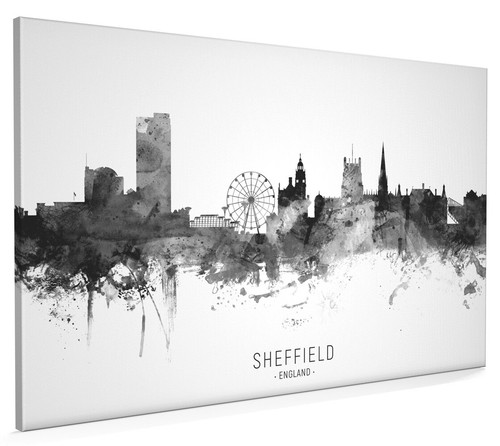 Sheffield skyline poster - skyline,,