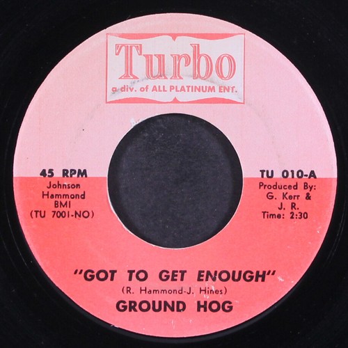 Ground hog got - ground, enough