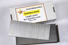 18 GAUGE 40MM STAINLESS STEEL