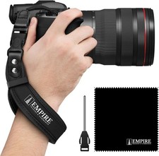 Empire Universal Camera Wrist Strap, Quick Release Camera Hand Strap + Tether A