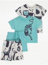 BNWT abstract animal shorts x2