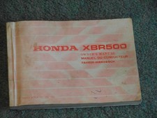GENUINE HONDA XBR500 XBR 500