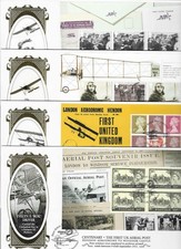 2011 Aerial Post Prestige Book On 4 Superb Benham BLCS First Day Covers
