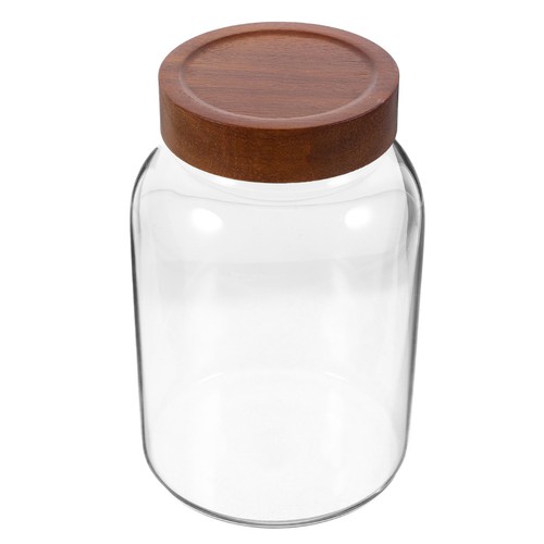 Big jar with lid coffee - with,