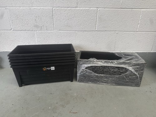 55cm rectangular planter - 5x,