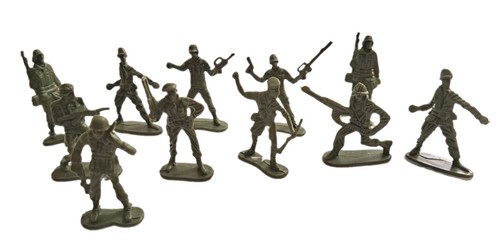 Army toy soldiers bundle - 11,
