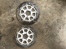 Suzuki GSXR600 K1 K2 K3 Powder Coated Front Brake Discs Rotors Pair 2001 - 2003