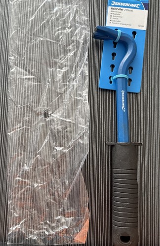 Silverline nail puller 250mm - silverline,