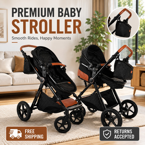 Luxury baby stroller - luxury,