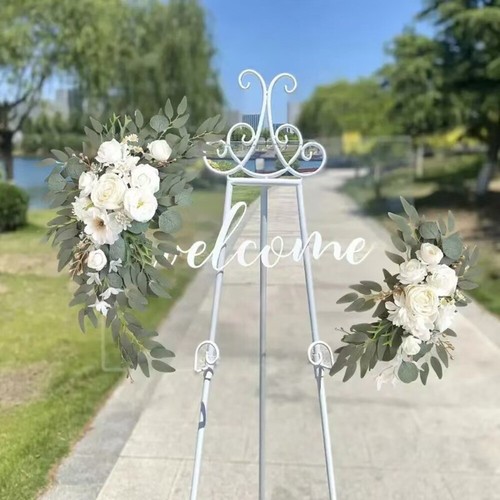 2pcs wedding arch flowers - 2pcs,