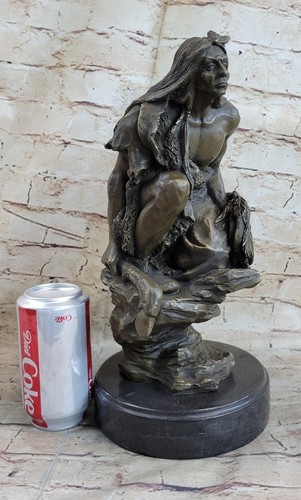 Bronze marble sculpture - marble, native