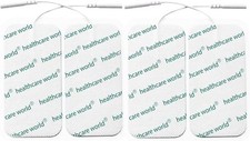 Large TENS/EMS Electrode Pads 2mm Pin Connection 5 x 10cm - Various Quantities