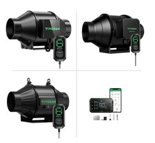 VIVOSUN 4"/6"/8" Inline Fan