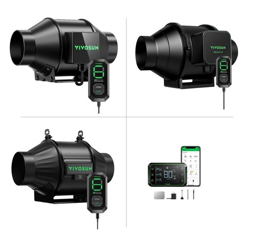 Vivosun 8 inline - 4"/6"/8",