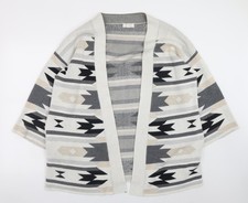 H&M Women Beige Grey Aztec