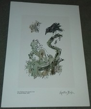 Quentin blake signed print - quentin,