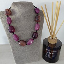 M&S Chunky Beaded Necklace