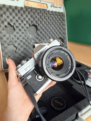 Canon ftb film camera - ftb, ql