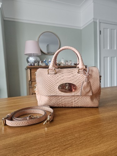 Mulberry small salmon pink del - small,