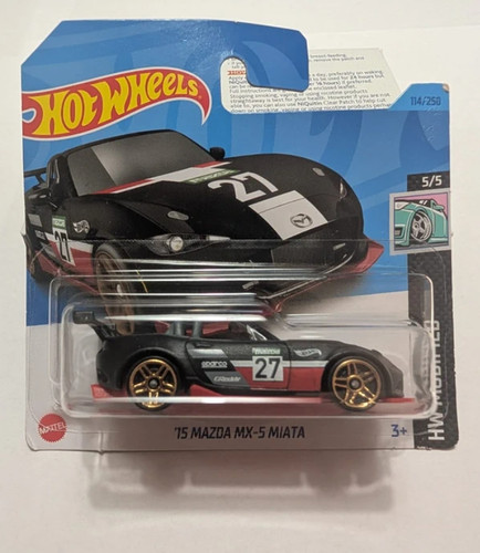 Hot wheels mazda mx - hot, '15