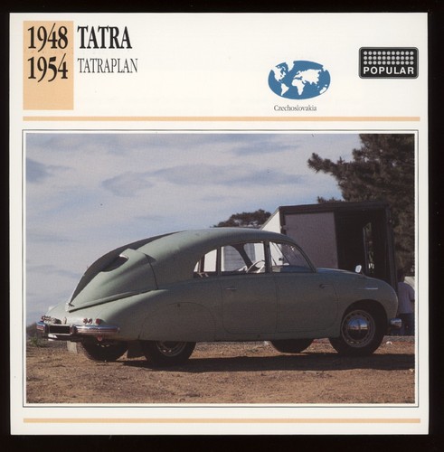 1948 1954 tatra tatraplan - ,