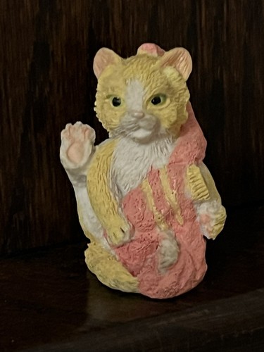 Calico kitten 1993 stands - calico,