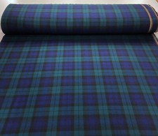 Plaid Fabric Poly Viscose
