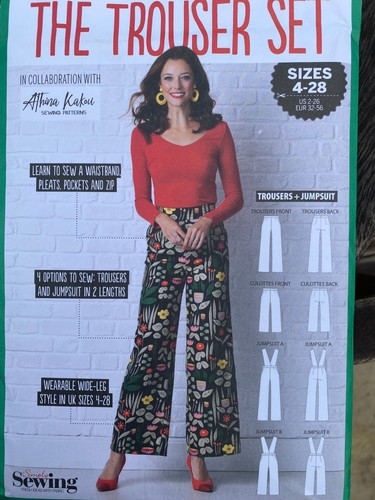 Simply sewing pattern trouser - simply,