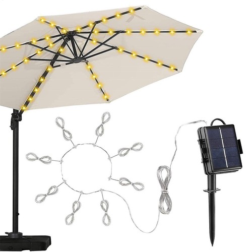 Led solar parasol lights - solar,