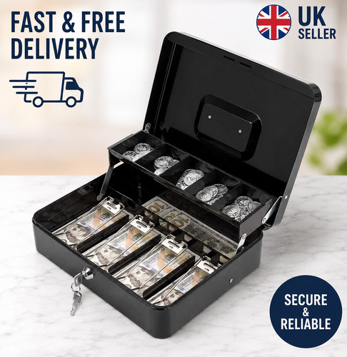 Lockable cash box - box, money