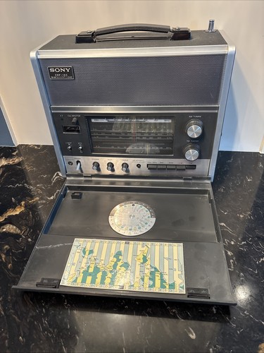 Vintage sony crf - crf-150, fm/am