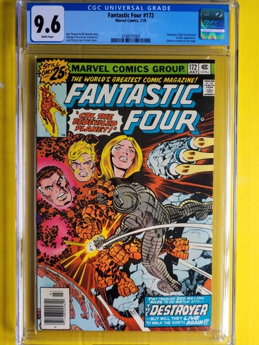 Fantastic four 172 cgc - four,