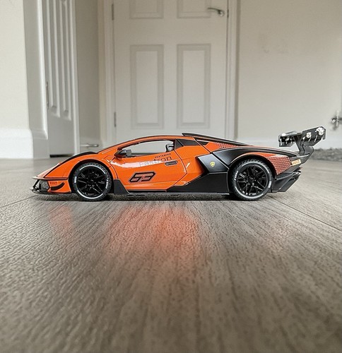 Orange lamborghini toy - lamborghini,