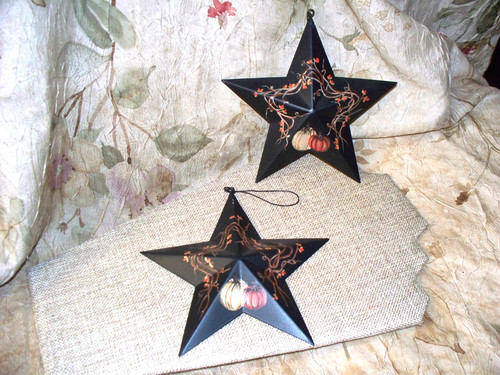 Primitive tin star - primitive,