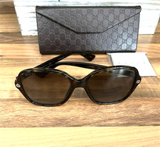 GUCCI WOMENS SUNGLASSES. BROWN GRADIENT. GG0092S 002. NEW/CASE/CLOTH, READ NOTES