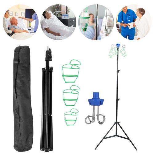 Portable pole drip - drip, bag