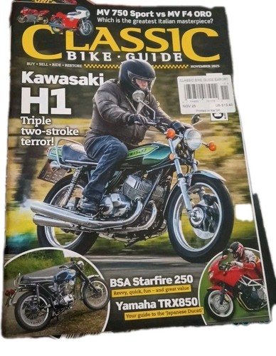 Classic bike guide nov 2025 - nov, 2025-