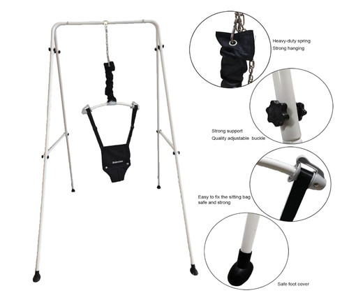 Baby bouncer for active babies