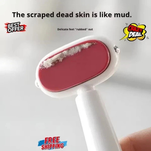Double sided foot scraper for - scraper,