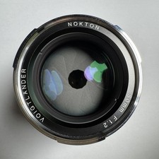 Voigtlander NOKTON 50mm F/1.2 Aspherical VM (for Leica M) Excellent condition