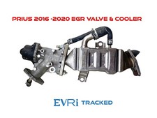 USED GENUINE TOYOTA PRIUS 16-20 COROLLA 19 ONWARD C-HR 16-23 EGR VALVE & COOLER